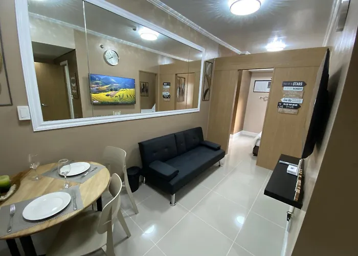 公寓式飯店 2 Bedroom Fully Furnished In Paranaque With Pool And Parking - Bloom Unit 1134